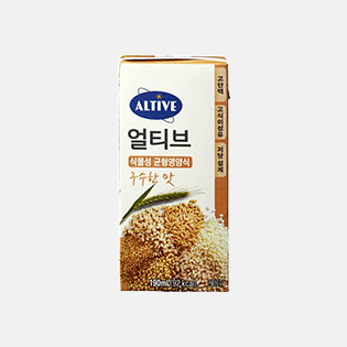 얼티브 식물성 균형영양식 구수한맛