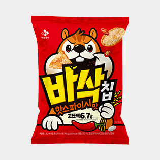 CJ 바삭칩 핫스파이시맛