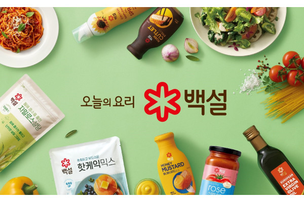 신규 로고가 적용된 CJ제일제당 백설 제품