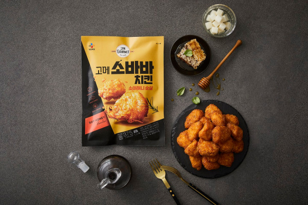 고메 소바바치킨 제품 연출컷