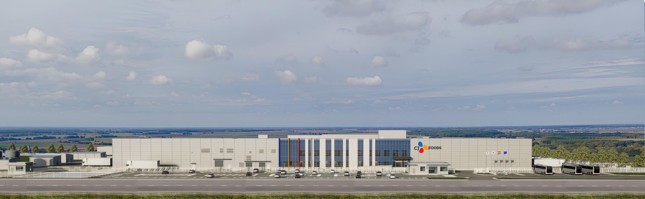 A bird's eye view of CJ CheilJedang's new plant in Hungary