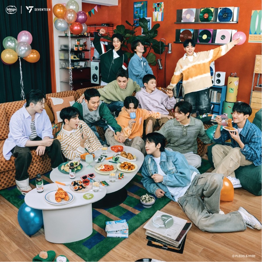 세븐틴 캠페인 이미지