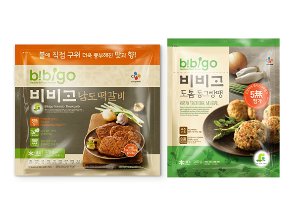 CJ제일제당 비비고 한식반찬 대표제품 이미지