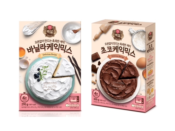 CJ제일제당 케익믹스 이미지