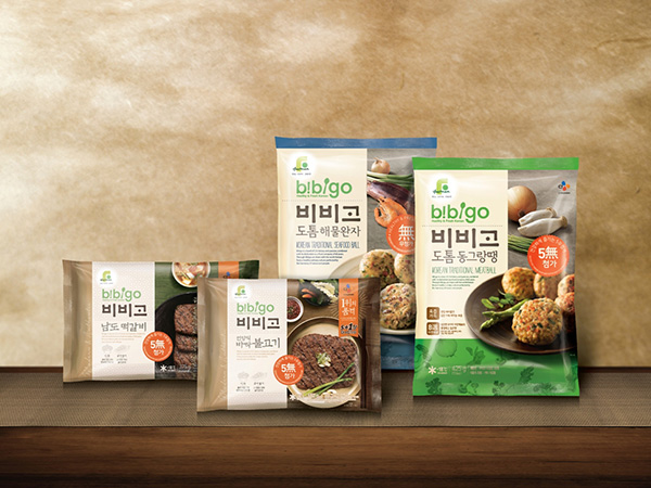 CJ제일제당 비비고 한식반찬 주요제품 이미지