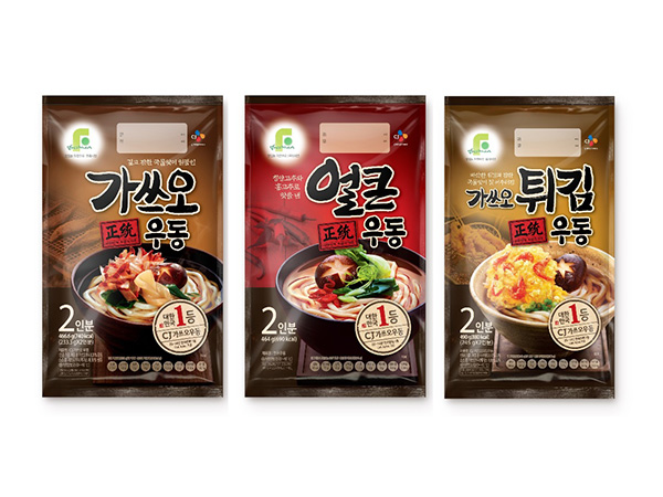 CJ제일제당 가쓰오우동 리뉴얼 제품