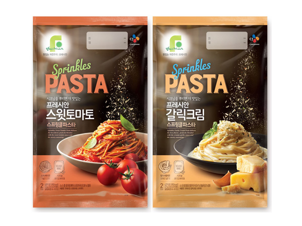 CJ제일제당 프레시안 스프링클파스타 2종