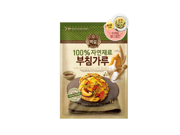 CJ제일제당_자연재료 부침가루 봄레시피_이미지