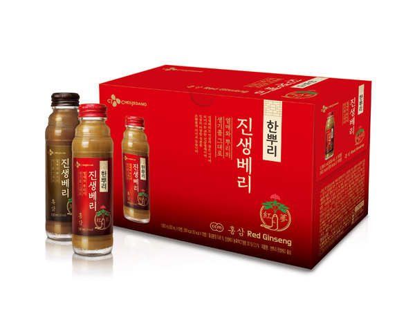 CJ제일제당 한뿌리 진생베리 홍삼 흑삼 이미지