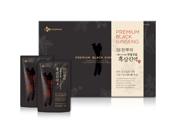 CJ제일제당 한뿌리 흑삼진액 제품