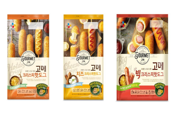 CJ제일제당 고메 핫도그 3종 이미지