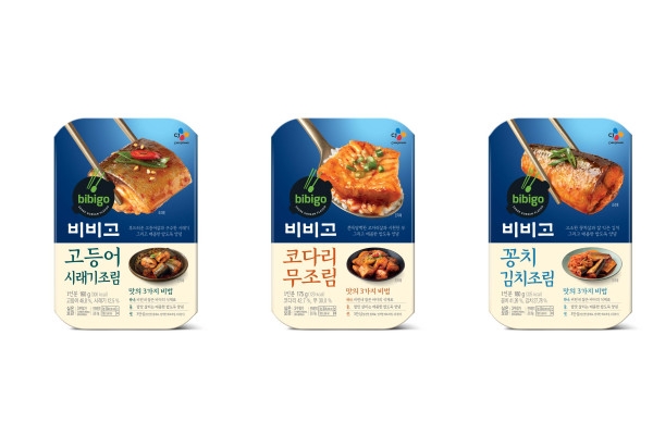 CJ제일제당 수산 상온간편식 비비고 생선조림 3종 제품 이미지