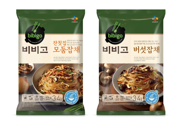 CJ제일제당 비비고 잡채 2종 이미지