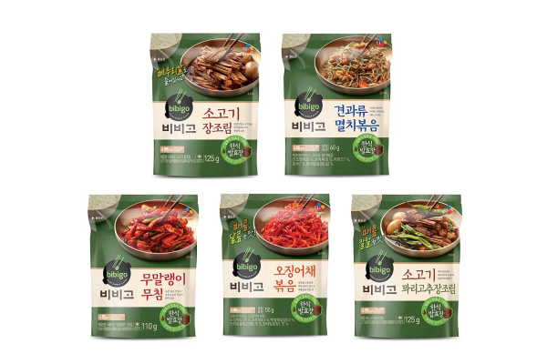 CJ제일제당 비비고 찬 5종 이미지