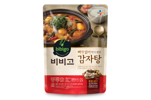 비비고 뼈가없어 먹기 편한 감자탕 제품