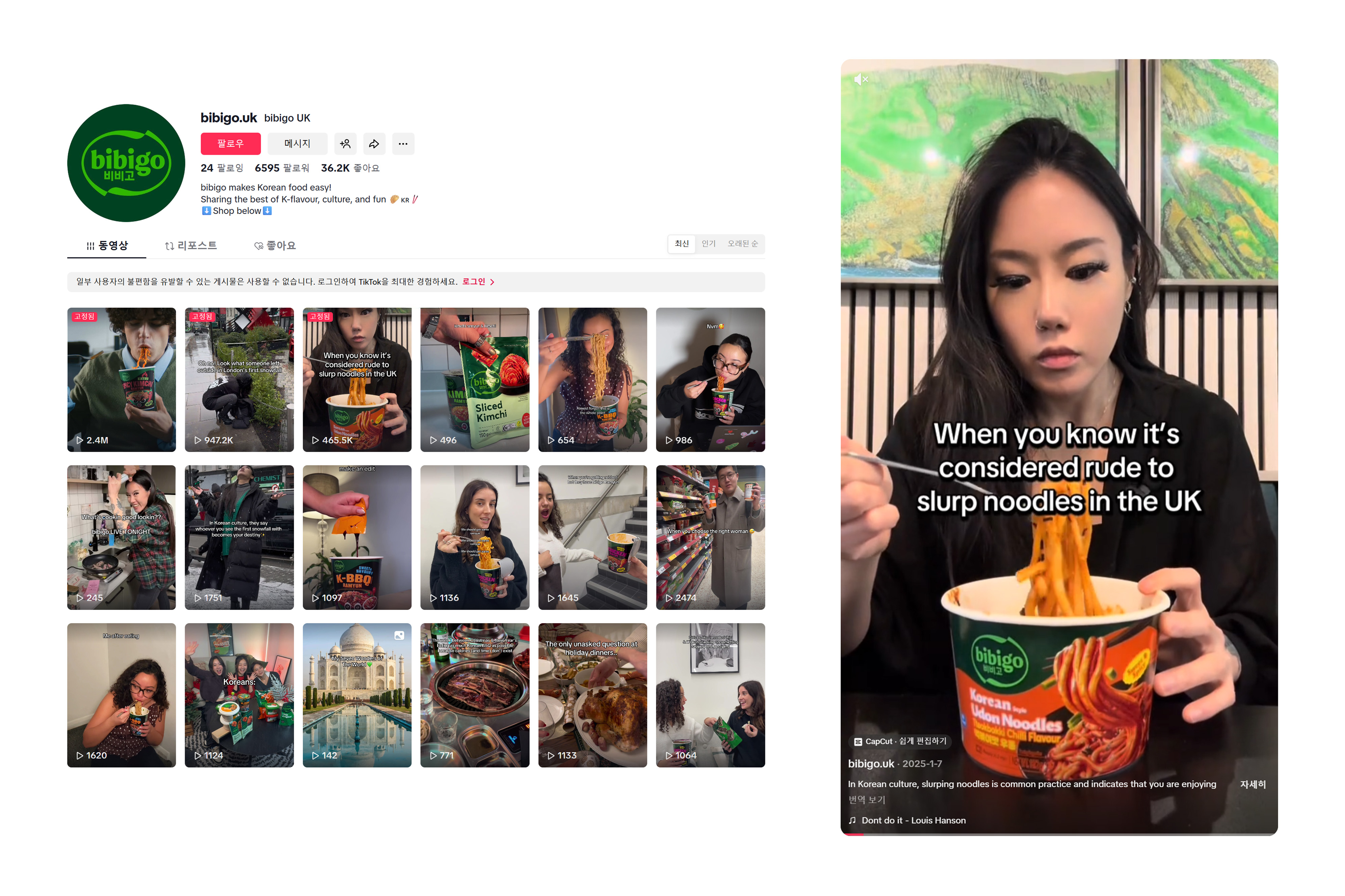 A TikTok clip planned and fronted by Faye has drawn 425K views