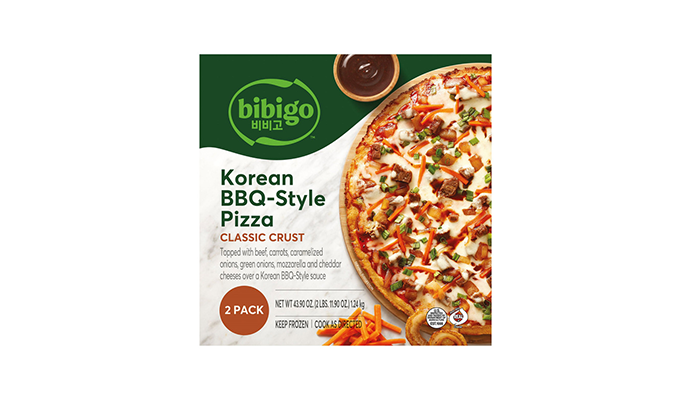 미국 Costco에서 판매 중인 bibigo Korean BBQ-Style Pizza)