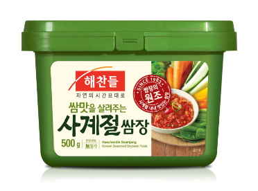 해찬들 쌈맛을 살려주는 사계절 쌈장 제품