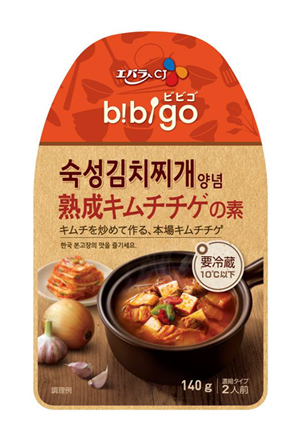일본 수출용 비비고 숙성김치찌개 양념 제품