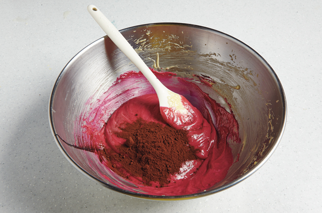 레드벨벳 컵케이크 만들기 6단계 사진