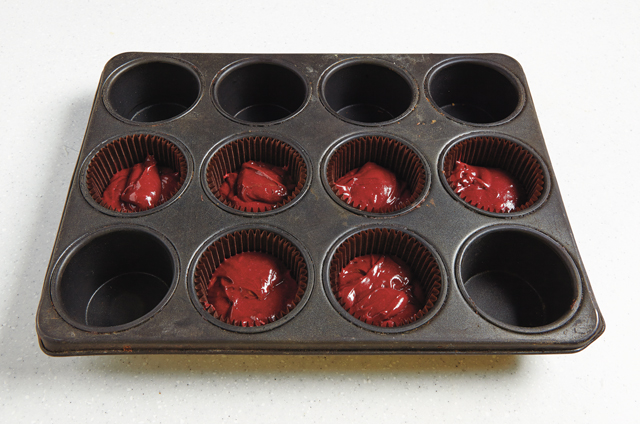레드벨벳 컵케이크 만들기 7단계 사진