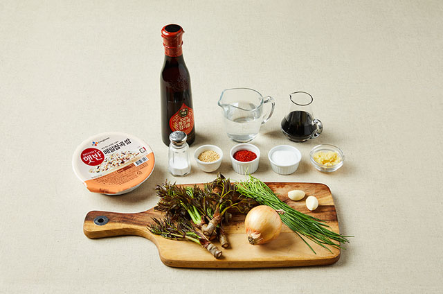 두릅 비빔밥 만들기 2단계 사진