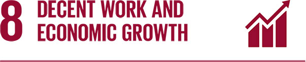 8. DECENT WORK AND ECONOMIC GROWTH