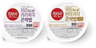 햇반 곤약밥 제품 이미지